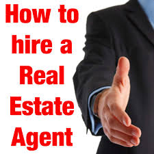 hire a real estate agent